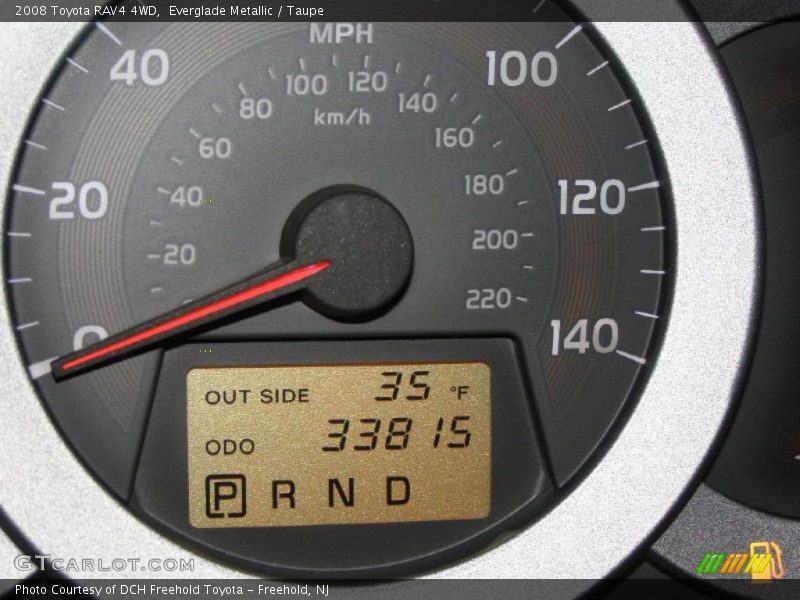 Everglade Metallic / Taupe 2008 Toyota RAV4 4WD