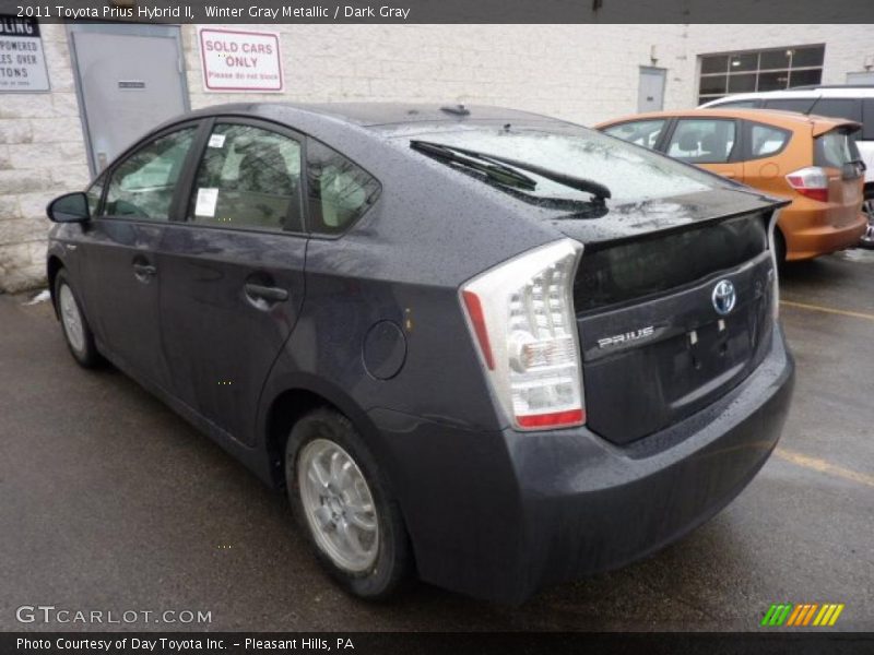 Winter Gray Metallic / Dark Gray 2011 Toyota Prius Hybrid II