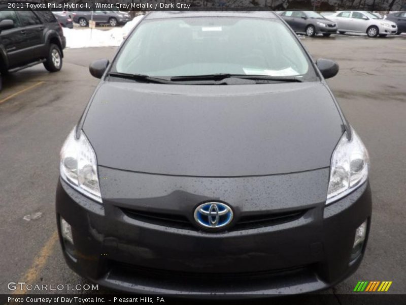 Winter Gray Metallic / Dark Gray 2011 Toyota Prius Hybrid II