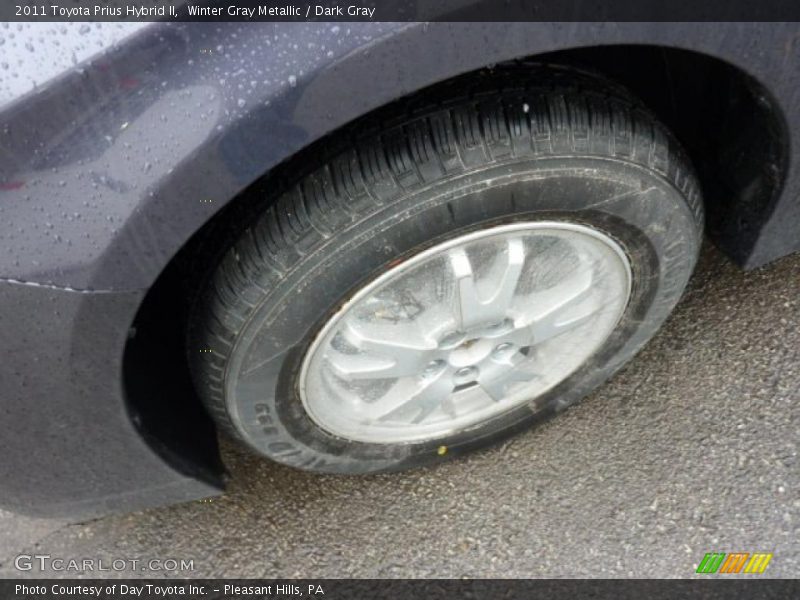 Winter Gray Metallic / Dark Gray 2011 Toyota Prius Hybrid II