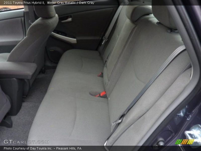 Winter Gray Metallic / Dark Gray 2011 Toyota Prius Hybrid II