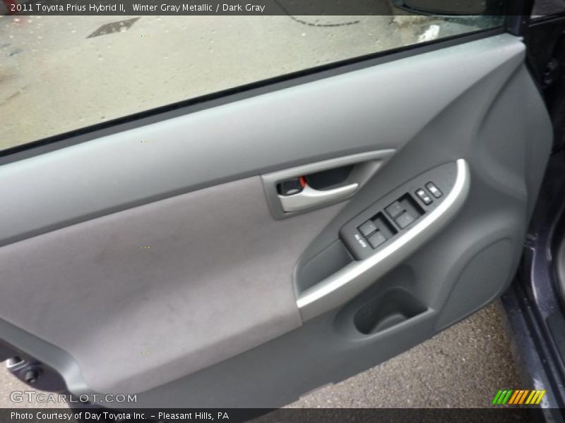 Winter Gray Metallic / Dark Gray 2011 Toyota Prius Hybrid II