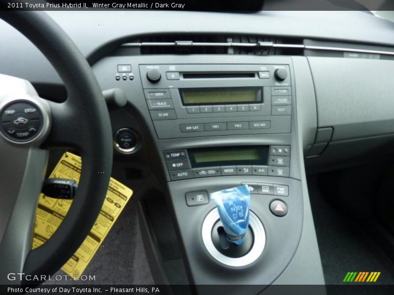 Winter Gray Metallic / Dark Gray 2011 Toyota Prius Hybrid II