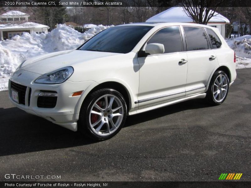 Sand White / Black/Black Alcantara 2010 Porsche Cayenne GTS