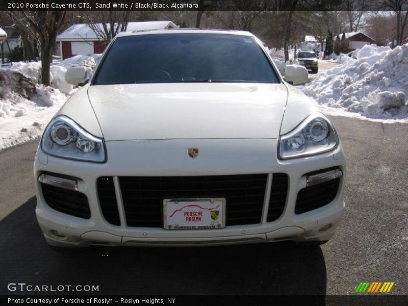 Sand White / Black/Black Alcantara 2010 Porsche Cayenne GTS