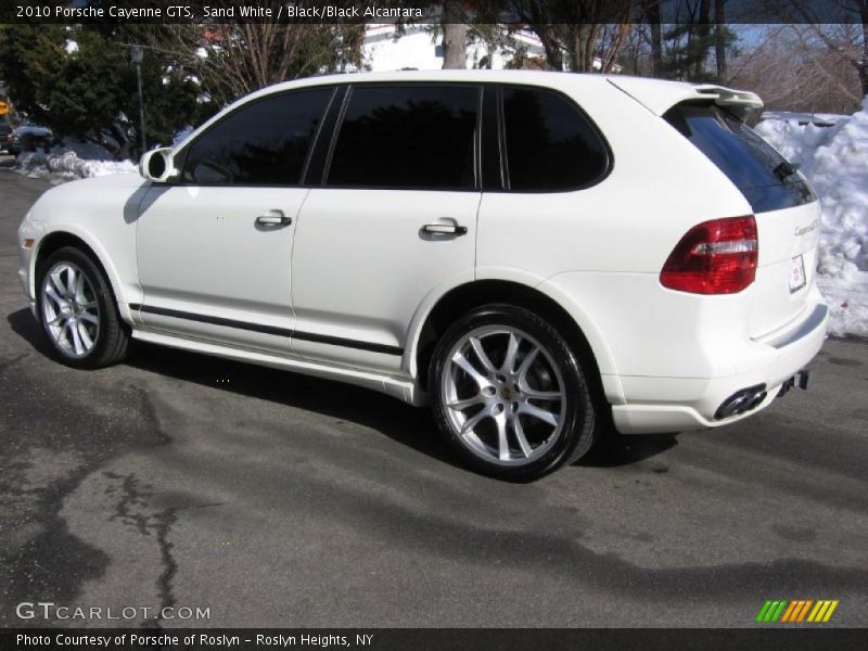 Sand White / Black/Black Alcantara 2010 Porsche Cayenne GTS