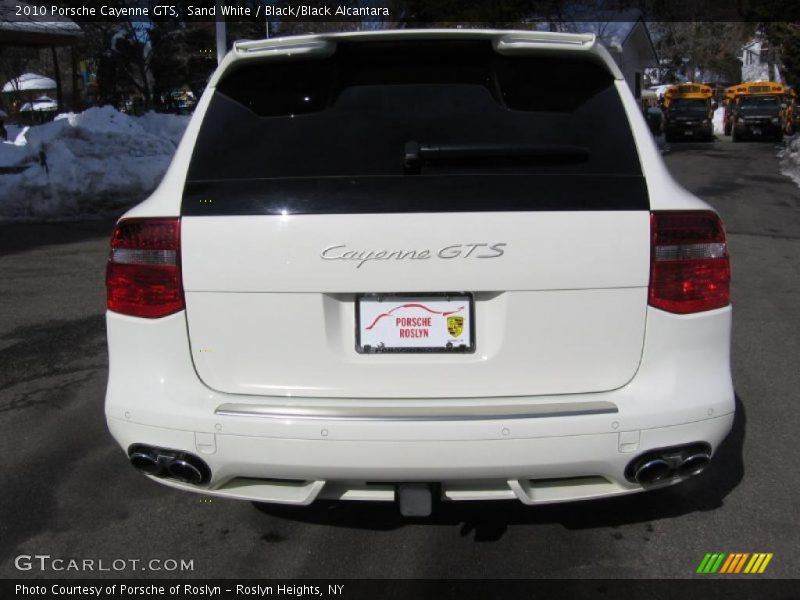 Sand White / Black/Black Alcantara 2010 Porsche Cayenne GTS