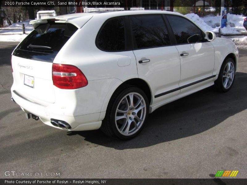 Sand White / Black/Black Alcantara 2010 Porsche Cayenne GTS