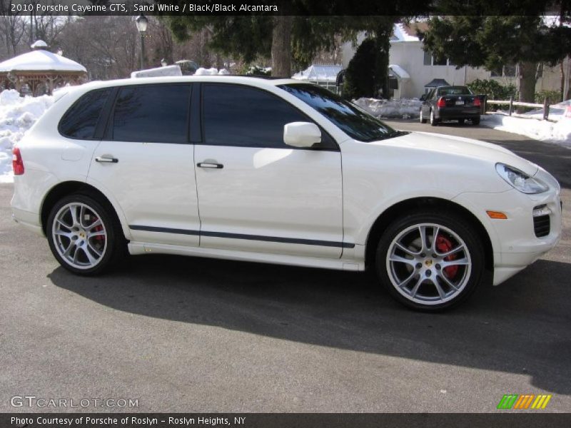 Sand White / Black/Black Alcantara 2010 Porsche Cayenne GTS