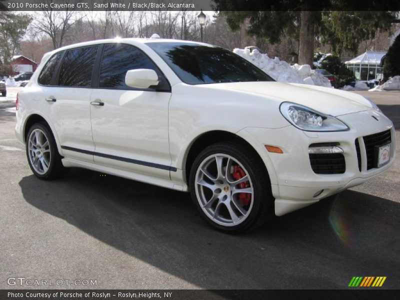 Sand White / Black/Black Alcantara 2010 Porsche Cayenne GTS
