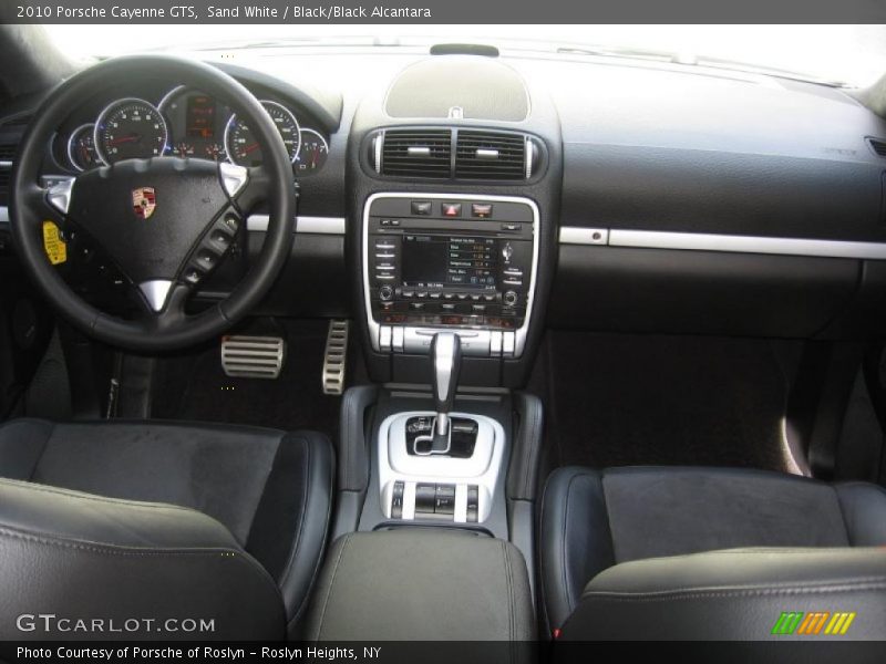 Sand White / Black/Black Alcantara 2010 Porsche Cayenne GTS