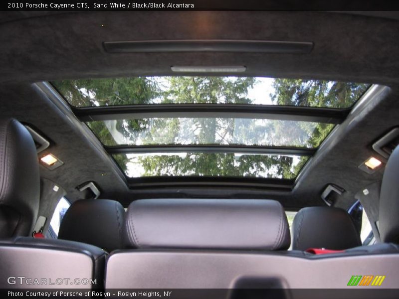 Sand White / Black/Black Alcantara 2010 Porsche Cayenne GTS