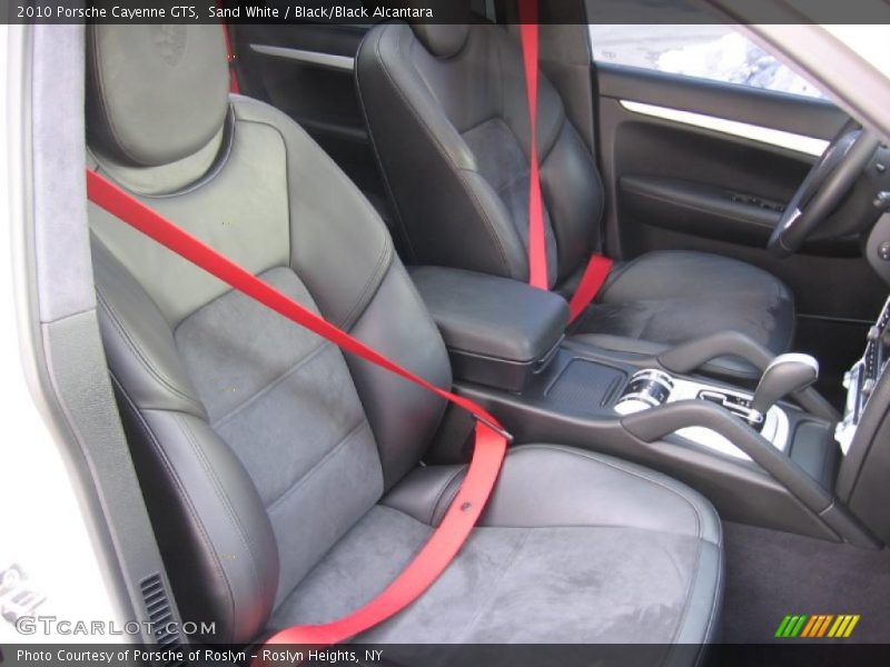 Sand White / Black/Black Alcantara 2010 Porsche Cayenne GTS