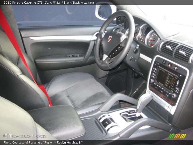 Sand White / Black/Black Alcantara 2010 Porsche Cayenne GTS