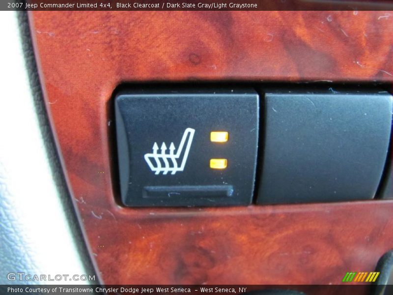 Black Clearcoat / Dark Slate Gray/Light Graystone 2007 Jeep Commander Limited 4x4