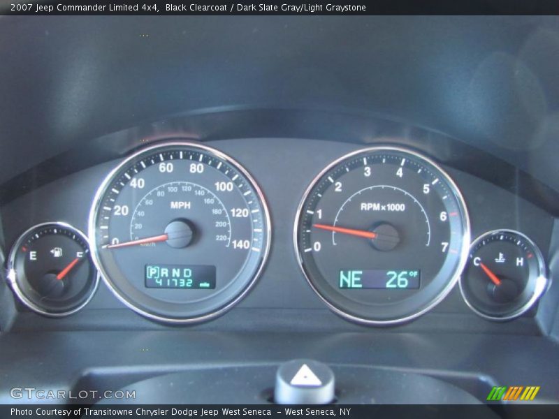  2007 Commander Limited 4x4 Limited 4x4 Gauges