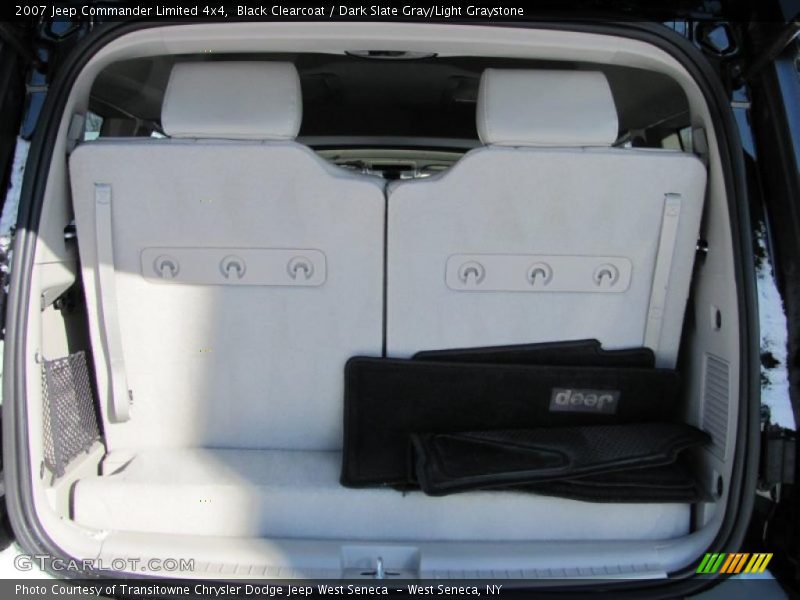 Black Clearcoat / Dark Slate Gray/Light Graystone 2007 Jeep Commander Limited 4x4