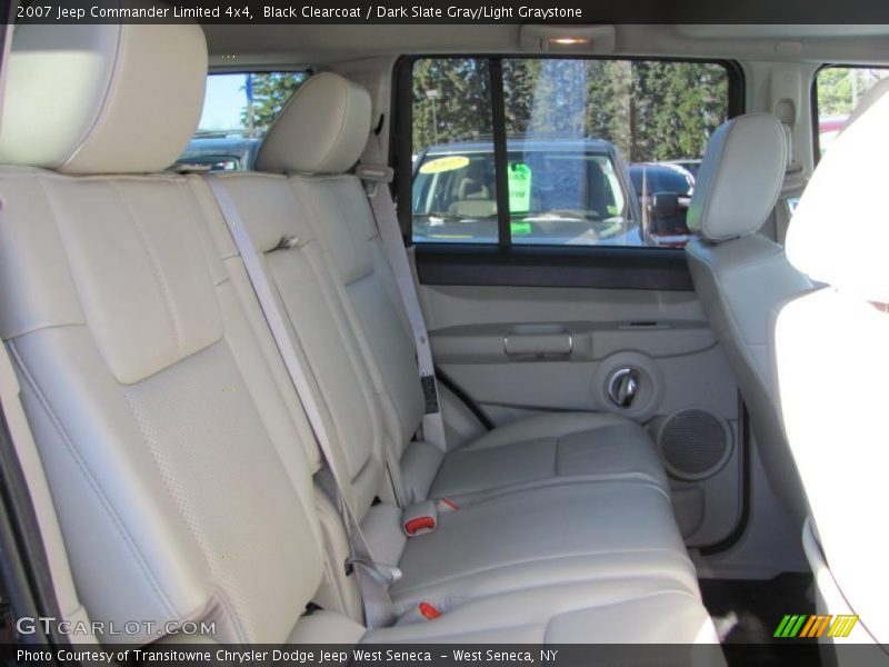 Black Clearcoat / Dark Slate Gray/Light Graystone 2007 Jeep Commander Limited 4x4