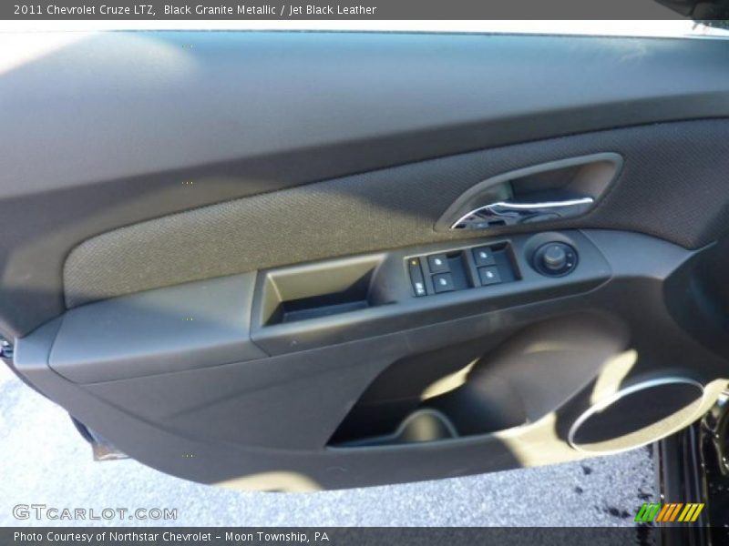 Black Granite Metallic / Jet Black Leather 2011 Chevrolet Cruze LTZ