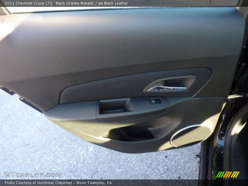 Black Granite Metallic / Jet Black Leather 2011 Chevrolet Cruze LTZ