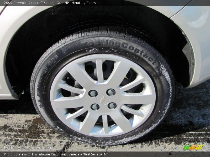 Gold Mist Metallic / Ebony 2009 Chevrolet Cobalt LT Sedan