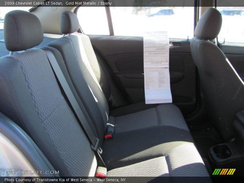 Gold Mist Metallic / Ebony 2009 Chevrolet Cobalt LT Sedan
