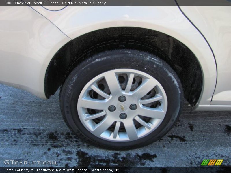 Gold Mist Metallic / Ebony 2009 Chevrolet Cobalt LT Sedan