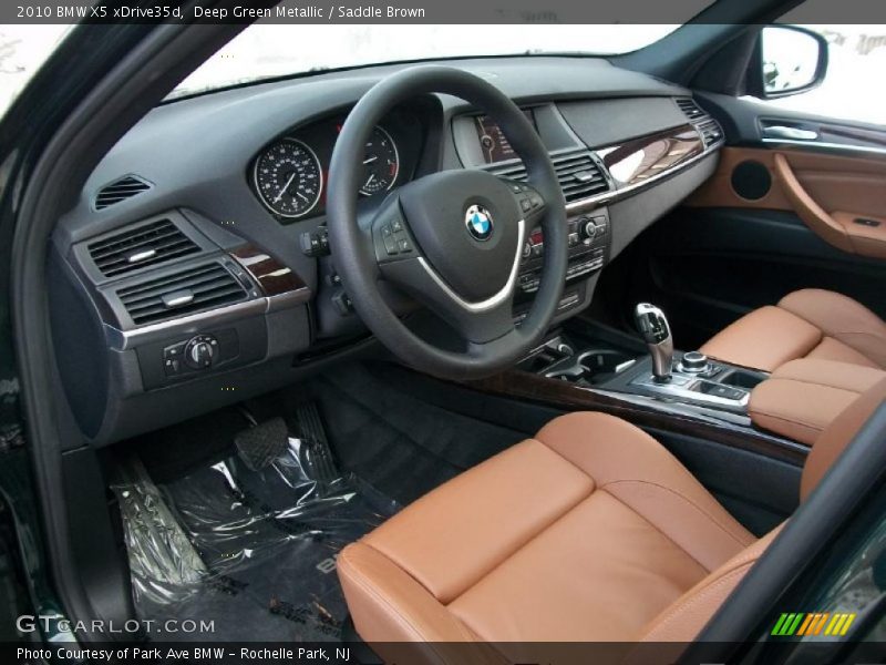 Saddle Brown Interior - 2010 X5 xDrive35d 
