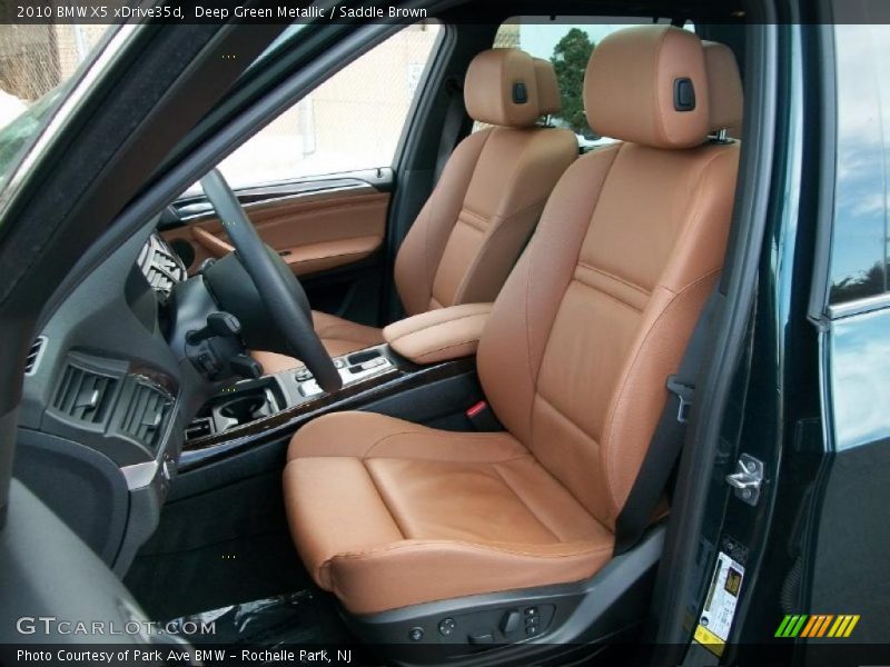  2010 X5 xDrive35d Saddle Brown Interior