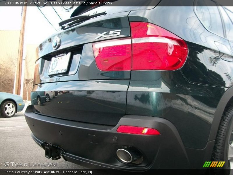 Deep Green Metallic / Saddle Brown 2010 BMW X5 xDrive35d
