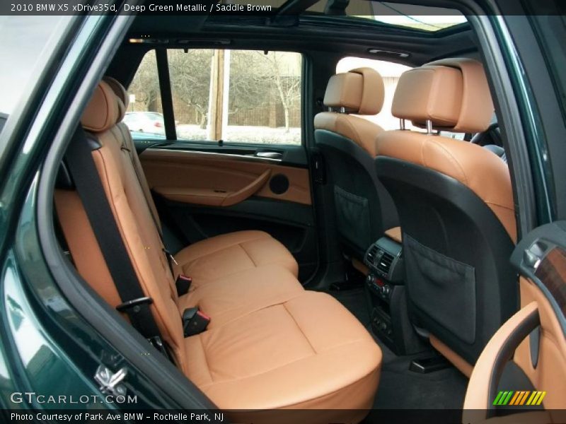  2010 X5 xDrive35d Saddle Brown Interior