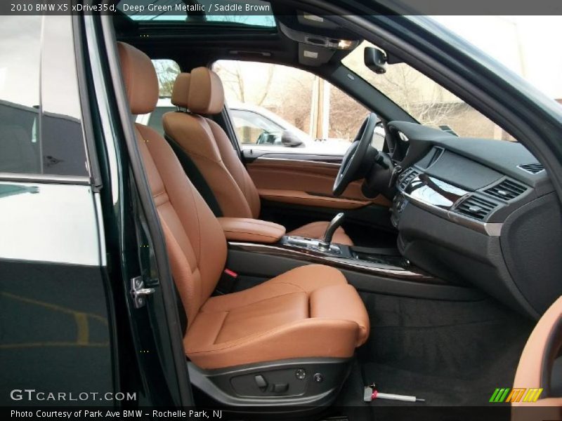  2010 X5 xDrive35d Saddle Brown Interior