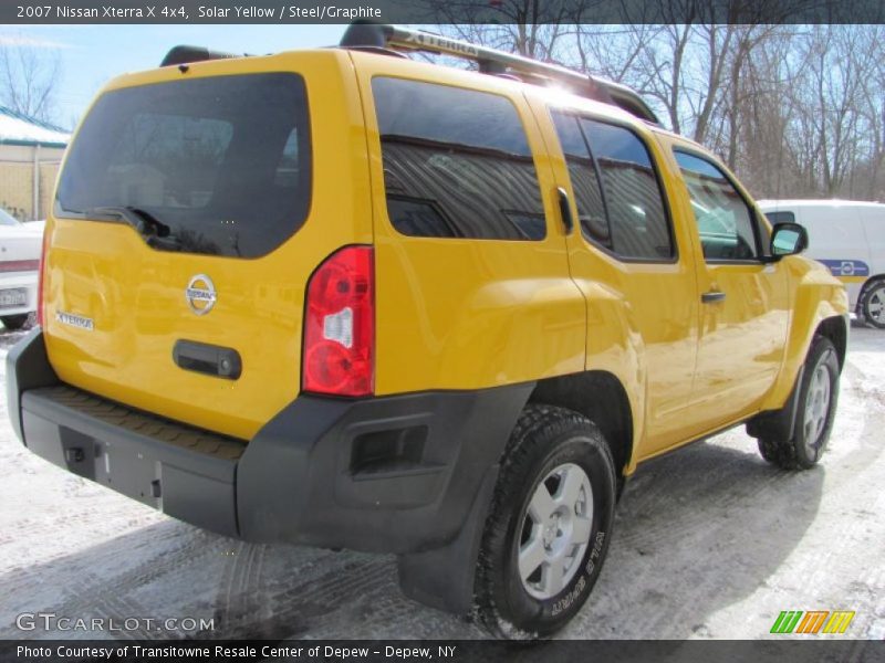 Solar Yellow / Steel/Graphite 2007 Nissan Xterra X 4x4