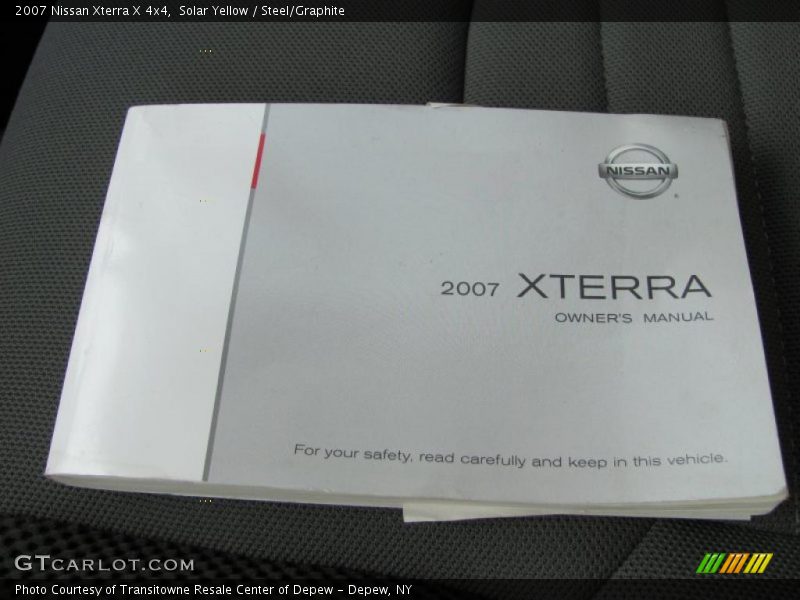 Solar Yellow / Steel/Graphite 2007 Nissan Xterra X 4x4