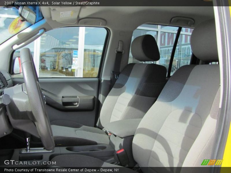 Solar Yellow / Steel/Graphite 2007 Nissan Xterra X 4x4