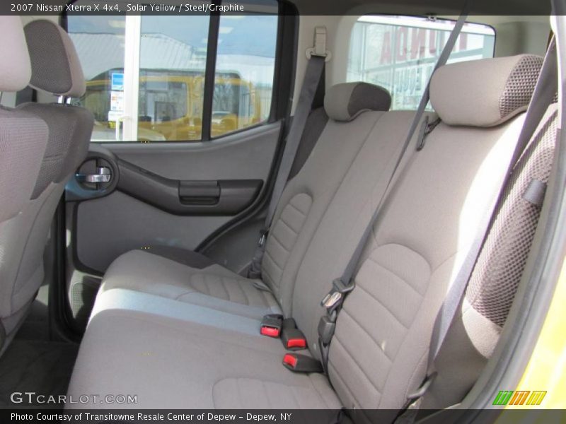 Solar Yellow / Steel/Graphite 2007 Nissan Xterra X 4x4
