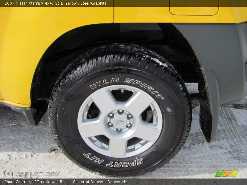 Solar Yellow / Steel/Graphite 2007 Nissan Xterra X 4x4