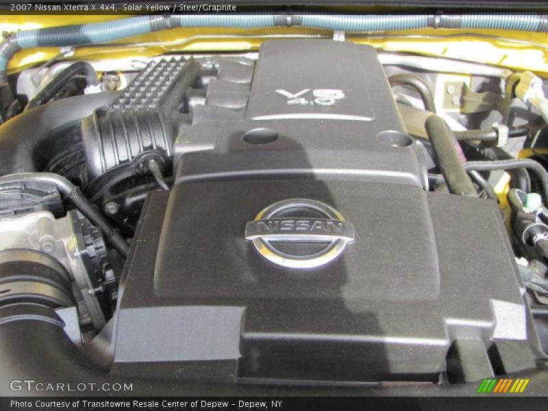 Solar Yellow / Steel/Graphite 2007 Nissan Xterra X 4x4