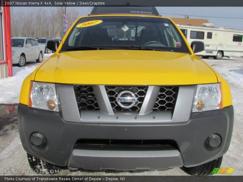 Solar Yellow / Steel/Graphite 2007 Nissan Xterra X 4x4