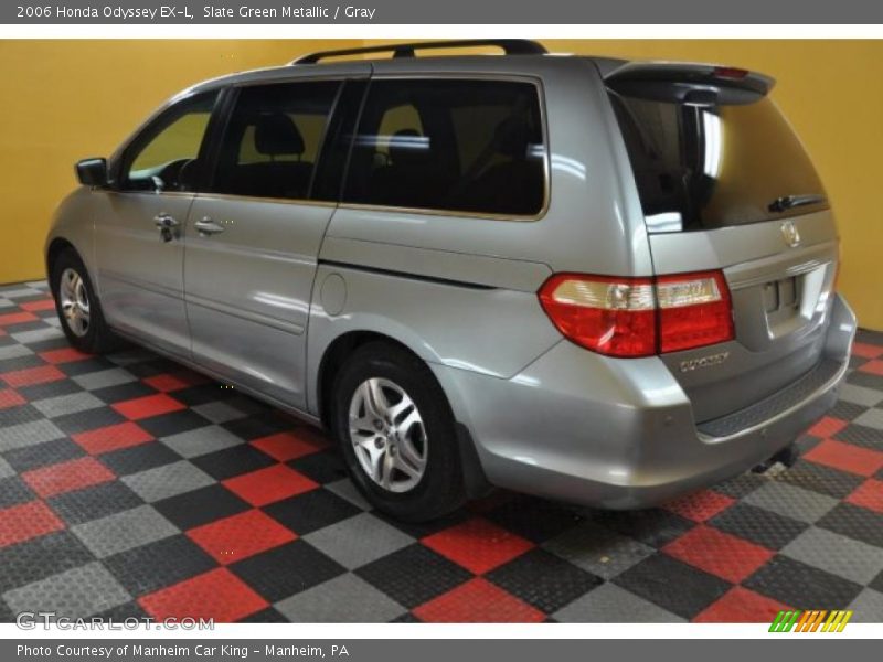 Slate Green Metallic / Gray 2006 Honda Odyssey EX-L