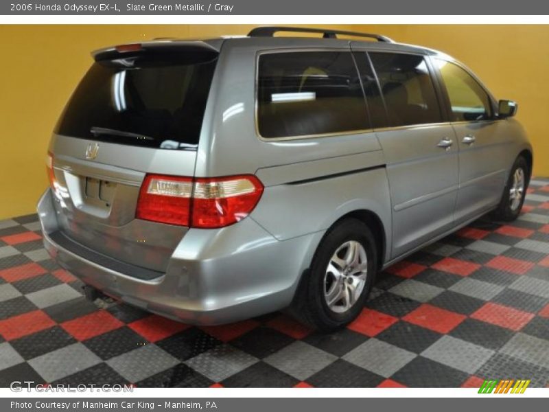 Slate Green Metallic / Gray 2006 Honda Odyssey EX-L