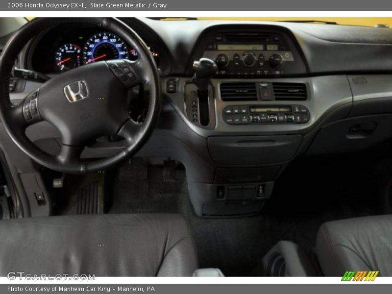 Slate Green Metallic / Gray 2006 Honda Odyssey EX-L