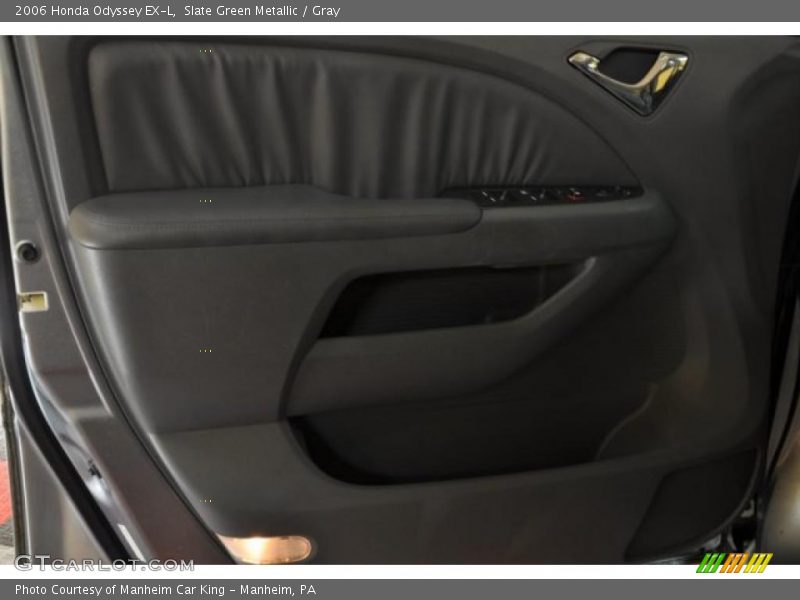 Slate Green Metallic / Gray 2006 Honda Odyssey EX-L