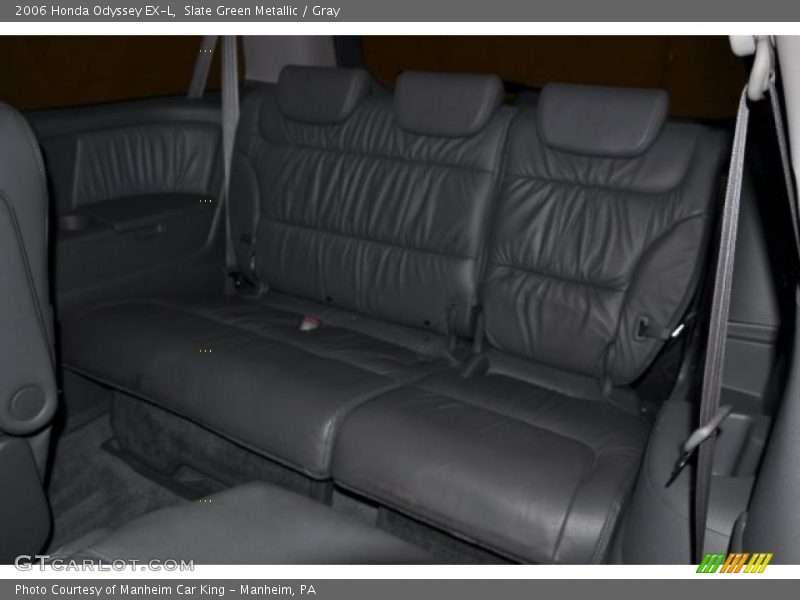 Slate Green Metallic / Gray 2006 Honda Odyssey EX-L