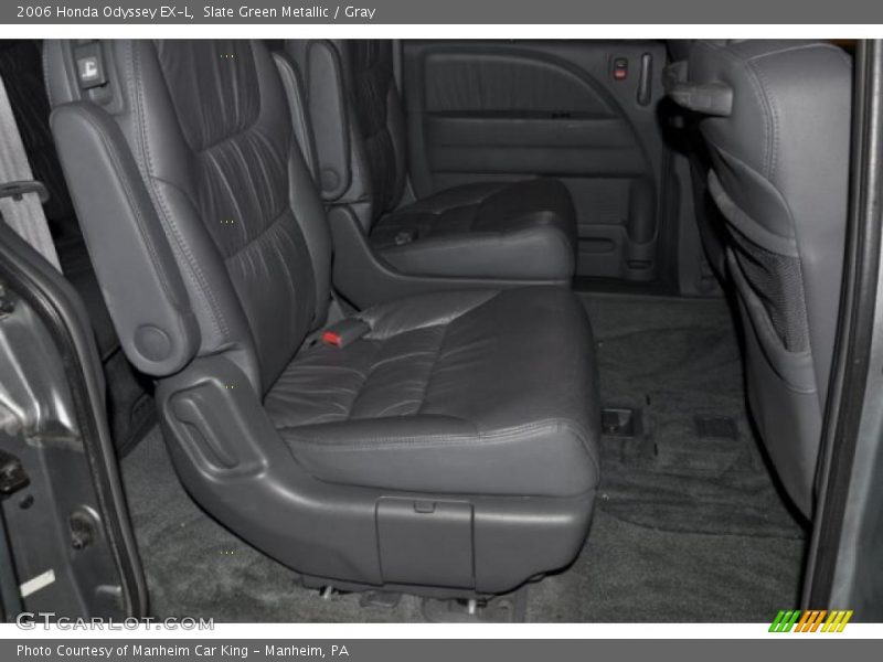 Slate Green Metallic / Gray 2006 Honda Odyssey EX-L