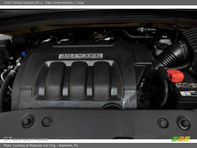 Slate Green Metallic / Gray 2006 Honda Odyssey EX-L