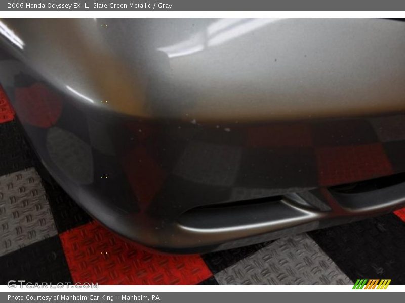 Slate Green Metallic / Gray 2006 Honda Odyssey EX-L