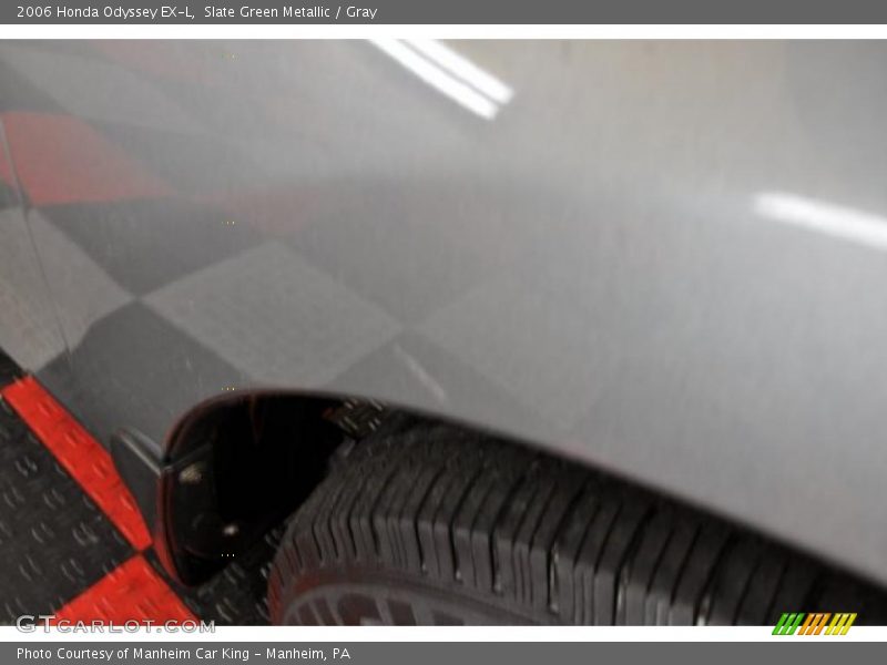 Slate Green Metallic / Gray 2006 Honda Odyssey EX-L