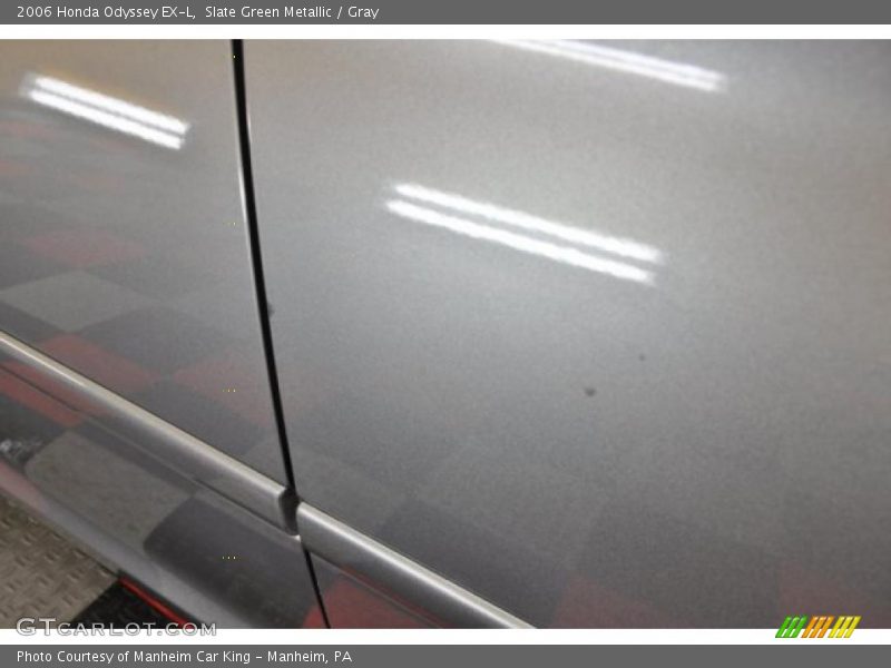Slate Green Metallic / Gray 2006 Honda Odyssey EX-L