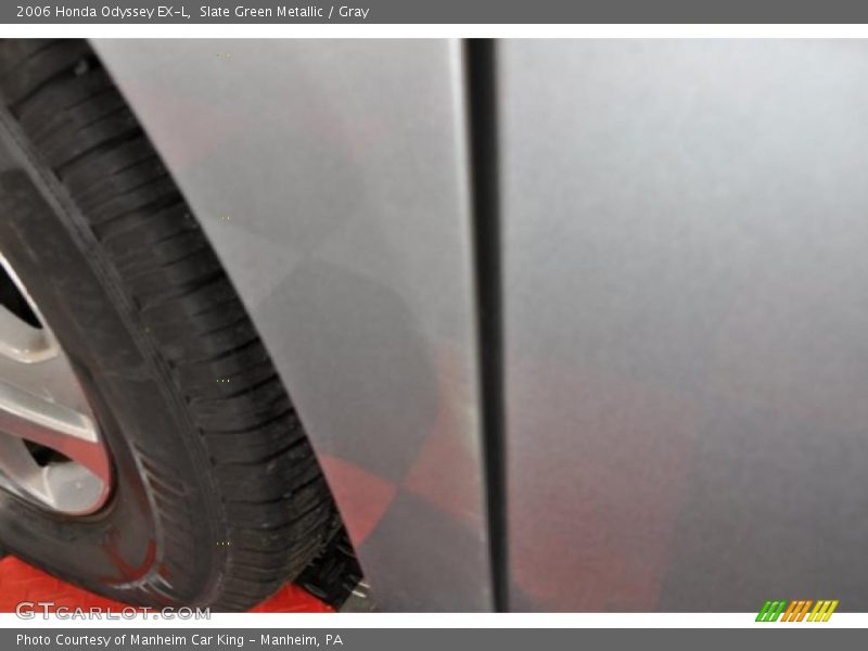 Slate Green Metallic / Gray 2006 Honda Odyssey EX-L